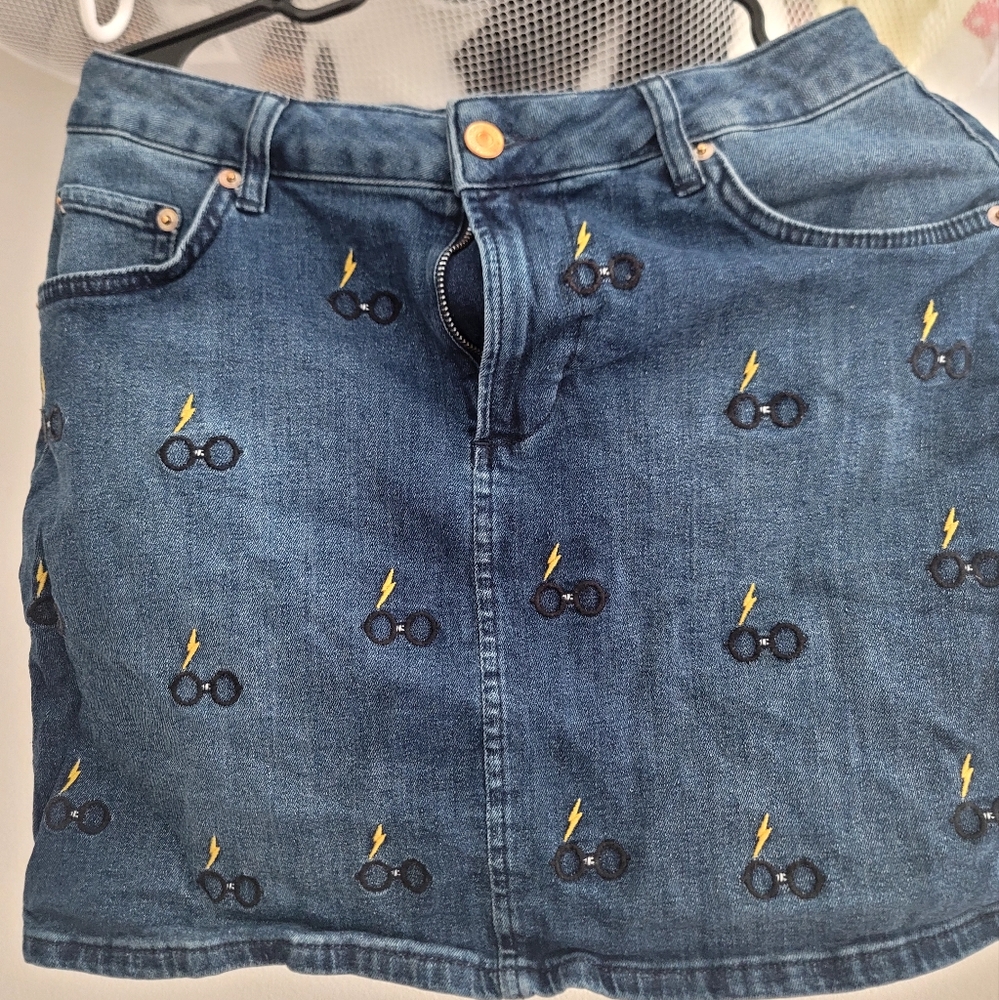 Cakeworthy HarryPotter Denim Skirt